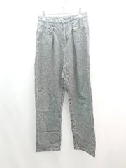 ◇ classicalelf クラシカルエルフ チャックボタン閉め カジュアル ジーンズ サイズM ブラック系 レディース E  【1307260016420】