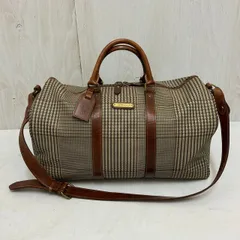 ラルフローレン　ボストンバック　2way　チェック　千鳥格子　ショルダーのサムネイル