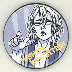 【中古】バッジ・ビンズ 宇髄天元(デザイン11) 「アニメ 鬼滅の刃 柱展 -そして無限城へ- 柱百景～エモーショナル缶バッジ40～ 宇髄天元」