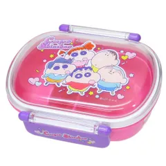 クレヨンしんちゃん お弁当箱 抗菌食洗機対応ふわっとフタタイトランチボックス 360ml スケーター 一段ランチボックス アニメキャラクター グッズ 