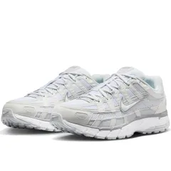 [ナイキ] P-6000 W P-6000 ホワイト/グレー/シルバー/ブラック FV6603-101 ナイキジャパン正規品 24.0cm [ホワイト/グレー/シルバー/ブラック] [24.0 cm]