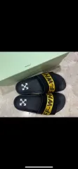 値引き中OFF-WHITECOMFORTLEATHER SLIPPER41インチ 値引き中OFF-WHITECOMFORTLEATHER SLIPPER41インチ