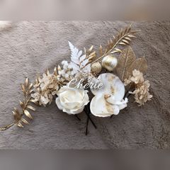 130【Special gift♡】確認用　ウェディングブーケ　おまけ　ブートニア　ヘッドパーツ　結婚式