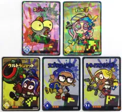 【中古】キャラカード 集合 ナワバトラー コロコロ厳選5枚パック 「Splatoon3(スプラトゥーン3)」 コロコロコミック 2023年5月号付録