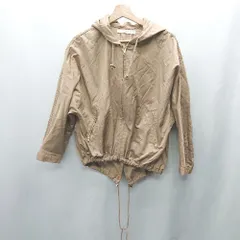◇ ⊇ AS KNOW AS アズノゥアズ 長袖 パーカー サイズF ブラウン系 レディース E  【1502030030068】のサムネイル
