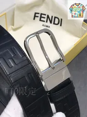 【今日WTO】Fendi フェンディ ロゴデザインベルト-1-AP78