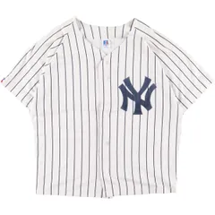 STARTER × NY.Yankees XLサイズ 厚手生地 古着ゲームシャツ-