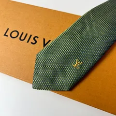 美品 ルイヴィトン Louis Vuitton ネクタイ シルク100% 2410-172