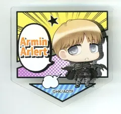 【中古】バッジ・ピンズ アルミン・アルレルト アクリルバッジB 「DMMスクラッチ! 進撃の巨人 The Final Season」 E-3賞