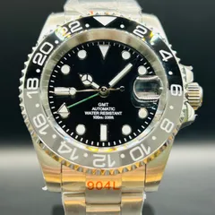 nh34 HMT自動巻きmodカスタム腕時計 SEIKO MOD NH34 カスタム GMTマスターⅡ 腕時計(アナログ)