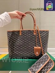 【今日特価】Goyard ゴヤール サン・ルイ ショッピングバッグ ゴヤルディーヌ帆布を使用した両面使用可能が特徴