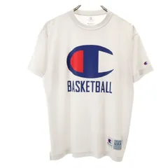 Champion チャンピオン 半袖 Codorless by polygine Tシャツ S ホワイト バスケットボール メンズ 古着