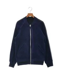 未使用 ベルルッティ Berluti ジャケット ブルゾン ジップアップ 裏カリグラフィ ウール カーフスキン アウター メンズ R44(XXS相当)  ブラウン