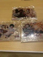 一番くじ 僕のヒーローアカデミア　H賞アクリルスタンド   3点セット