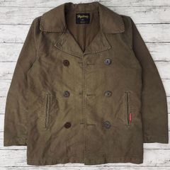 【00's】HYSTERIC GLAMOUR ヒステリックグラマー ピーコート Pコート ジャケット/00年代 00s Y2K ヴィンテージ アーカイブ/綿 コットン/Fサイズ/日本製/2AC-7725/ 服飾 (72-2025-0710-KO-005)