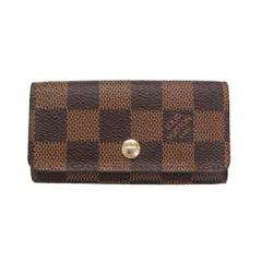 ルイ・ヴィトン(Louis Vuitton) ダミエ ミュルティクレ4 N62631 メンズ,レディース ダミエキャンバス キーケース ブラウン