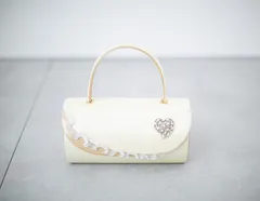 No.4 ハートモチーフ　和装バッグ