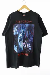 【限定コラボ】シュプリーム×ザ・クロウ ☆プリント アームロゴ ロンTシャツ 限定コラボ】シュプリーム×ザ・クロウ ☆プリント アームロゴ