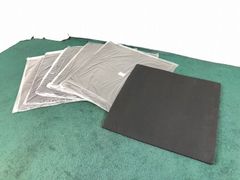 【米軍放出品】未使用品 ラバーシート ゴムシート 89cm×89.5cm 厚さ13mm 6枚 ガスケット (180) ☆