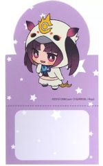 [중고] 노트 메모장 츠쿠요미 스탠드 메모 [일혈 걸-ONLINE- DMM 스크래치!] E-8상