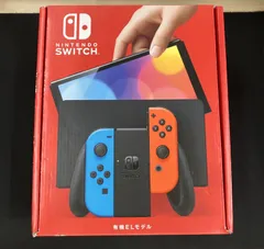 送料無料 Switch 有機EL 本体 ネオン ほぼ未使用品 保証期間あり