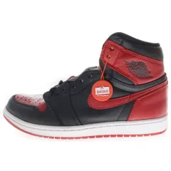 NIKE (ナイキ) AIR JORDAN 1 RETRO HIGH OG NRG HOMAGE TO HOME エアジョーダン1 オマージュトゥホーム ハイカットスニーカー US8/26cm 861428-061