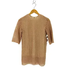 Chloe - Chloe クロエ その他トップス 21SS ストライプ チュニック ブラウス ブラウン系 34【中古】 Chloe クロエ その他トップス 21SS ストライプ チュニック