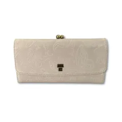 【新品未使用】アナスイ バタフライダンスがま口長財布 ホワイト ANNA SUI（アナスイ）の「バタフライダンス 口金長財布（財布