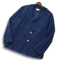 UNIVERSAL LANGUAGE ユニバーサルランゲージ ウォッシャブル コーデュロイ★ テーラード ジャケット Sz.S メンズ ネイビー