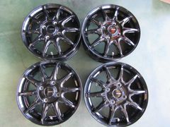 送料込み！　G　SPEED　軽自動車用　13インチ　4.0J　100　4H　ホイール　4枚セット