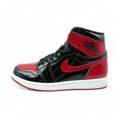 NIKE AIR JORDAN 1 RETRO HIGH OG PATENT BRED サイズ27.0cm 555088-063 箱有 ナイキ エアジョーダン1 レトロハイオージー パテントブレッド スニーカー 大名店
