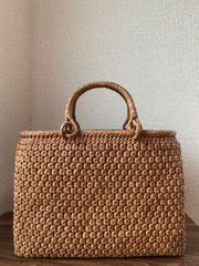 あけび かごバッグ 大型 未使用 極美品✨ - メルカリ
