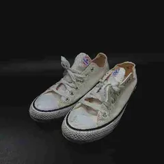 ◇ CONVERSE コンバース ローカット　シンプル スニーカー サイズ6.5 ホワイト系 メンズ E  【1211150026034】のサムネイル