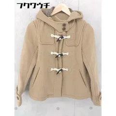 ■ NATURAL BEAUTY BASIC ナチュラルビューティーベーシック ウール混 長袖 コート サイズS ブラウン レディース 【中古】 【1104150006208】