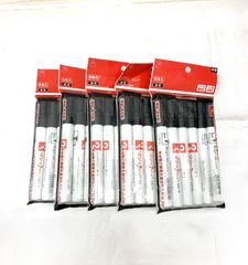 寺西化学工業 マジックインキ 細書き用 No.500 6本入 5セット 特殊耐水インキ(油性) 筆記線幅1～1.5mm