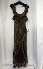 【美品 社交ダンス衣装】ワンピース ドレス prima boutique 黄色 ☆新品☆ 社交ダンス衣装 レディース用社交ダンスワンピース