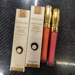 h61074　GUERLAIN ゲラン　グロス　2点セット　ディヴィノーラ　キスキス　グロス　N°21　N°40　ほぼ満量