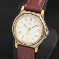 希少 TISSOT Boutique レディース 腕時計 ヴィンテージ ボルドー