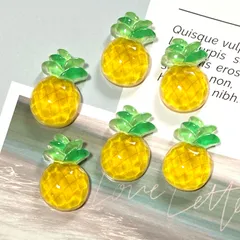 No.239  パイナップルカボション　6pieceのサムネイル