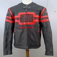 インディアンモーターサイクル 半袖 パンチング レザージャケット 牛革 