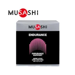 MUSASHI ENDURANCE エンデュランス (3.0g×60本入り) ムサシ サプリ サプリメント アミノ酸 スティック 粉末 顆粒 トレーニング 持久力のサムネイル