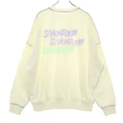 SEVENTEEN セブンティーン 長袖 セブチ HOME トレーナー L ホワイト レディース 古着