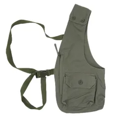 Engineered Garments エンジニアードガーメンツ SHOULDER VEST サテン ワンショルダー 片側 ベスト カーキ系 サイズ表記無【中古】のサムネイル