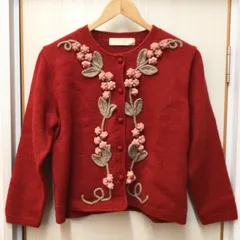 最初で最後のお値下げ★Mardi Mercremi_長袖カーディガン(free) ko-mardi-t0031-grygrn.jpg