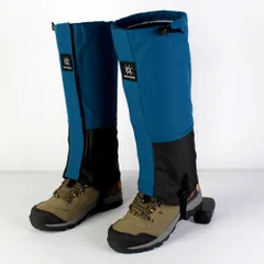 ☆ セルリアンブルー ☆ 登山用ゲイター 登山スパッツ 男女兼用 mmcl9e 登山 ゲーター 登山用 ゲイター ロングゲイター レッグカバー 登山用スパッツ 泥除け 砂よけ 靴カバー メンズ レディース トレッキング 山登り 富士山 雪山 冬用 雨 風