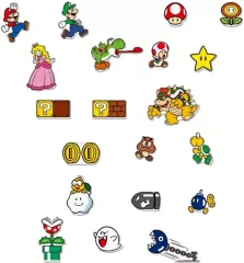 【中古】食玩 雑貨 全20種セット 「スーパーマリオ キャラマグネッツ」