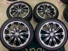 ウェッズ レオニスTR 7J 17in+47 5/100◆205/50R17 国産中古タイヤ付き!!インプレッサスポーツ レガシィ プリウス ウィッシュ カローラ