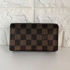 LOUIS　VUITTON　ルイヴィトン　二つ折り財布　ポルト トレゾール エテュイ パピエ