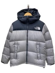 THE NORTH FACE (ザノースフェイス) NUPTSE HOODIE ヌプシフーディー ダウンジャケット ND92232R M グレー メンズ/045
