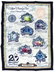 【中古】タペストリー 集合 タペストリー 「東京ディズニーシー20周年：タイム・トゥ・シャイン!」 東京ディズニーシー限定